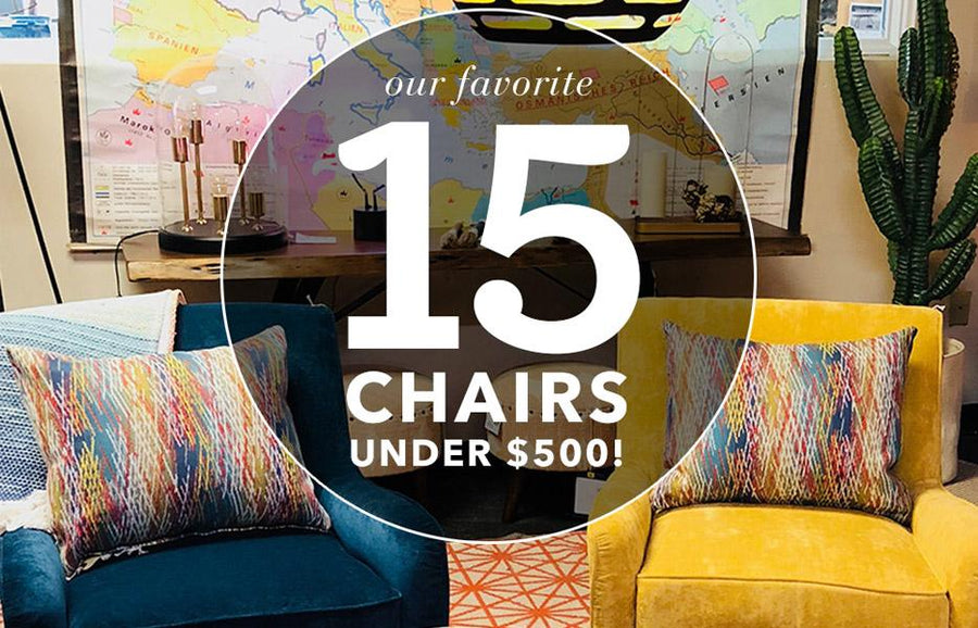 Best Sellers:<br> Our Top 15 armchairs under $500 - City Home