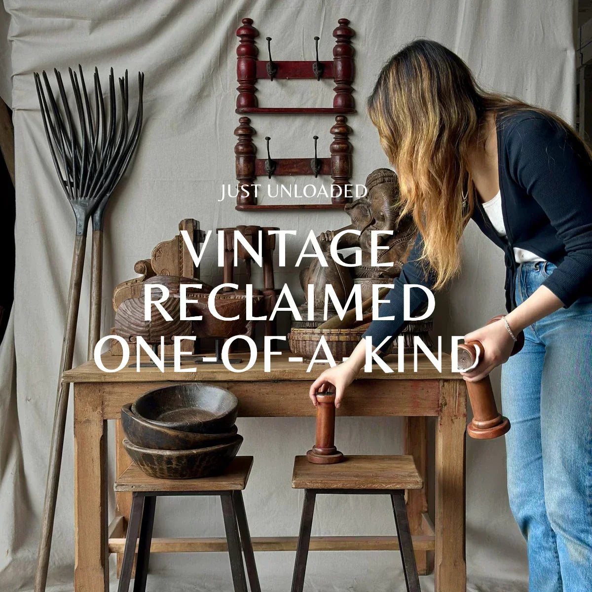 Just Unloaded: A Fresh Drop of Vintage & Reclaimed Finds