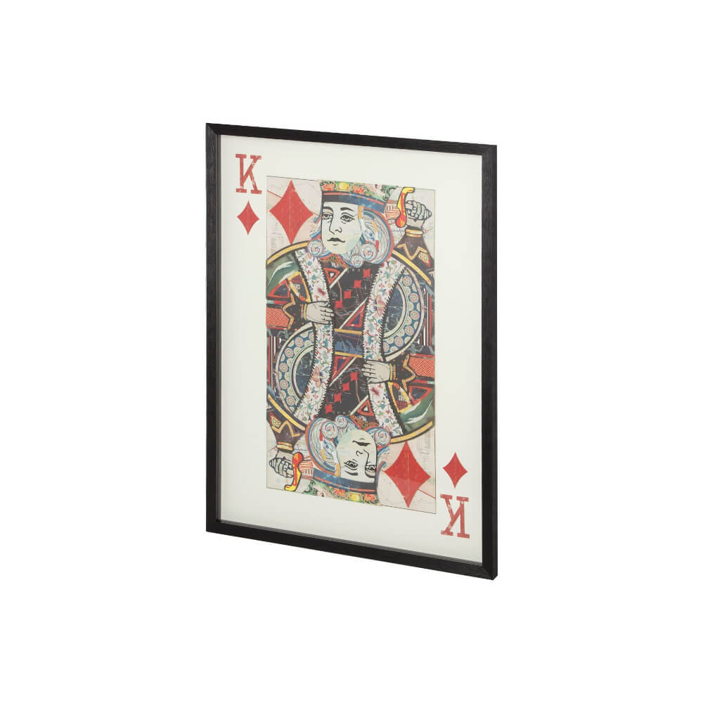 King of Diamonds II Wall Art - available at City Home