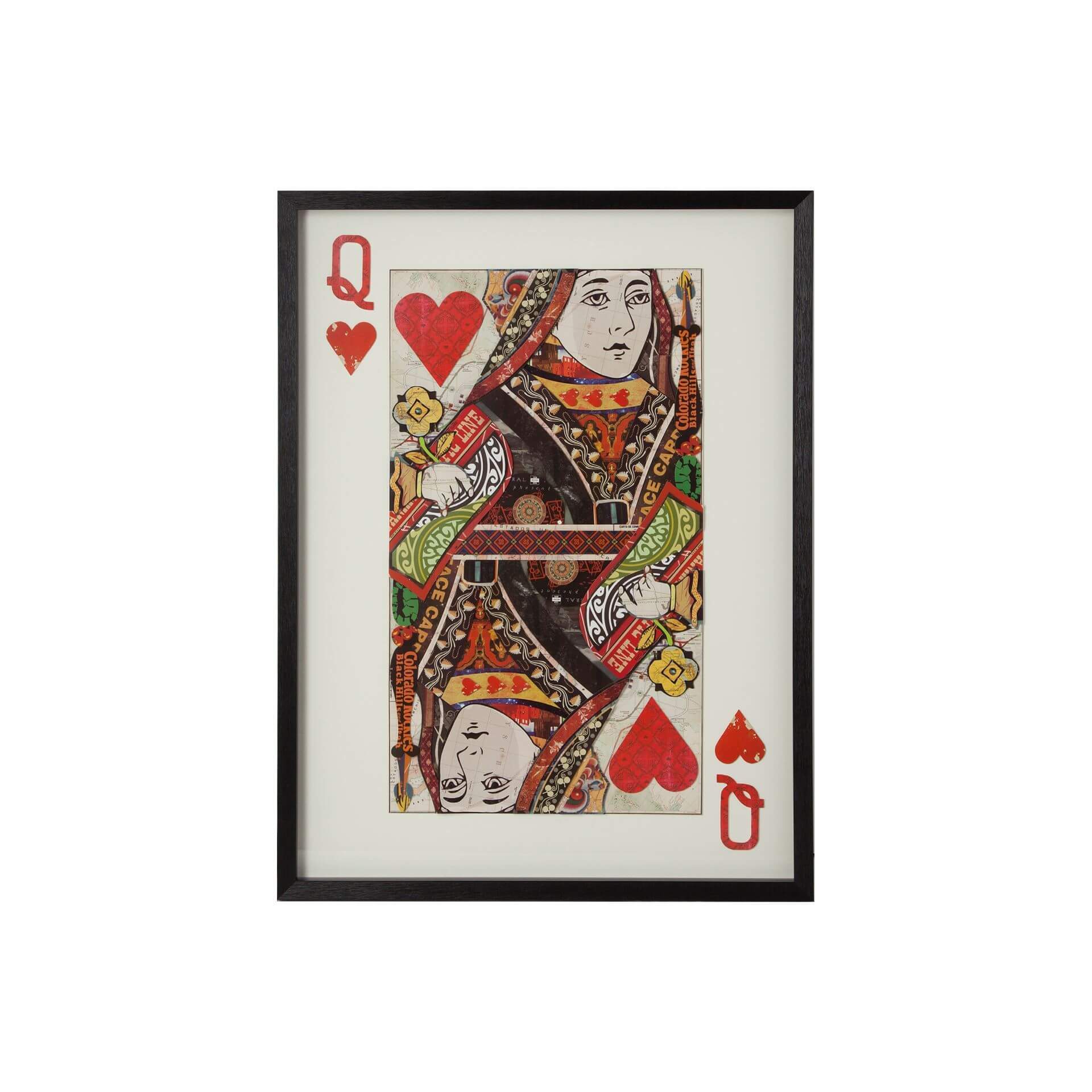 Queen of Hearts II Wall Art - shop wall art at City Home