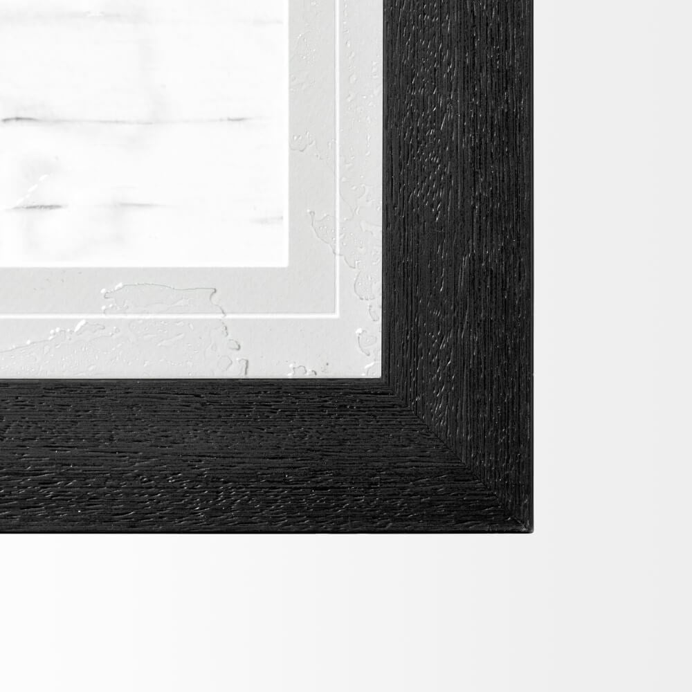 Water Horses III Wall Art - frame detail