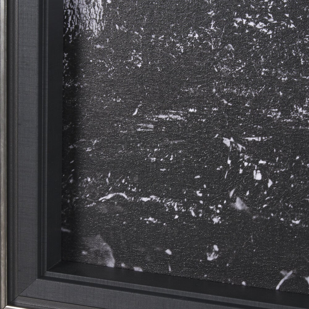 Yosemite Falls Framed Wall Art - close up of artwork