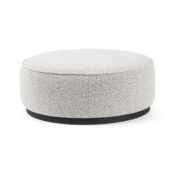Sinclair Large Round Ottoman - available at City Home