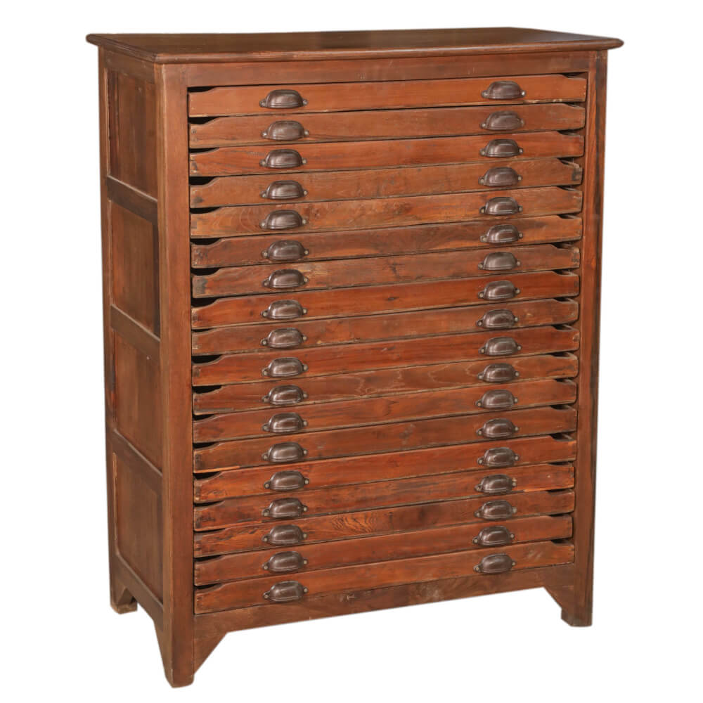18 Drawer Artisan Chest: Available at City Home PDX