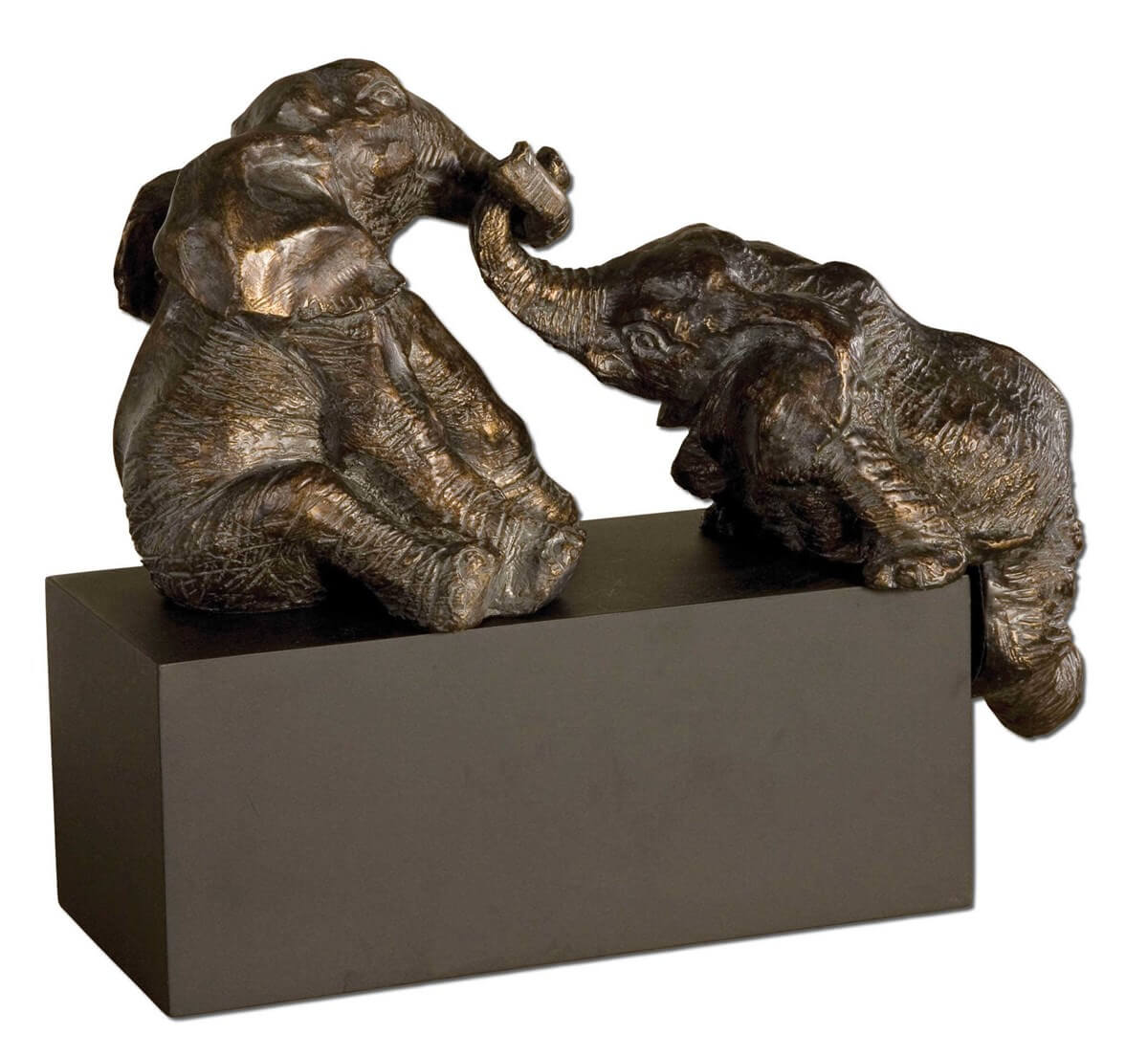 Playful Pachyderms Sculpture - available at City Home