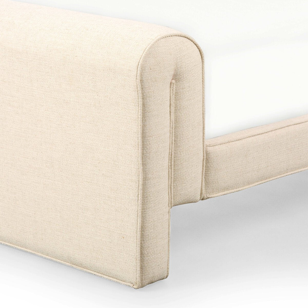 Mitchell Bed - detail of foot of bed