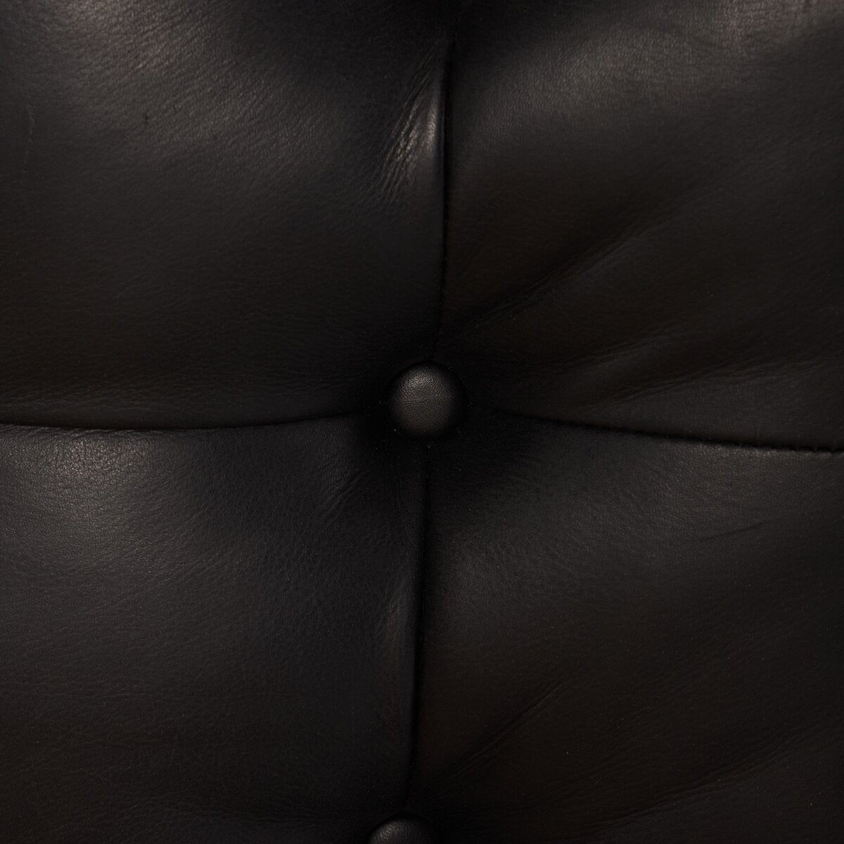 Halston Leather Bed - swatch of leather upholstery