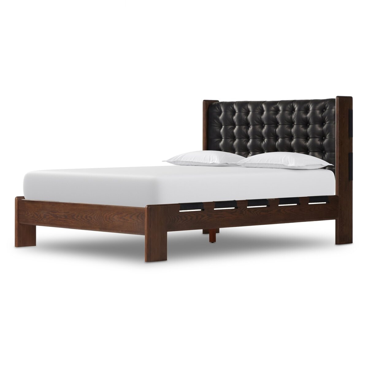 Halston Leather Bed - product view