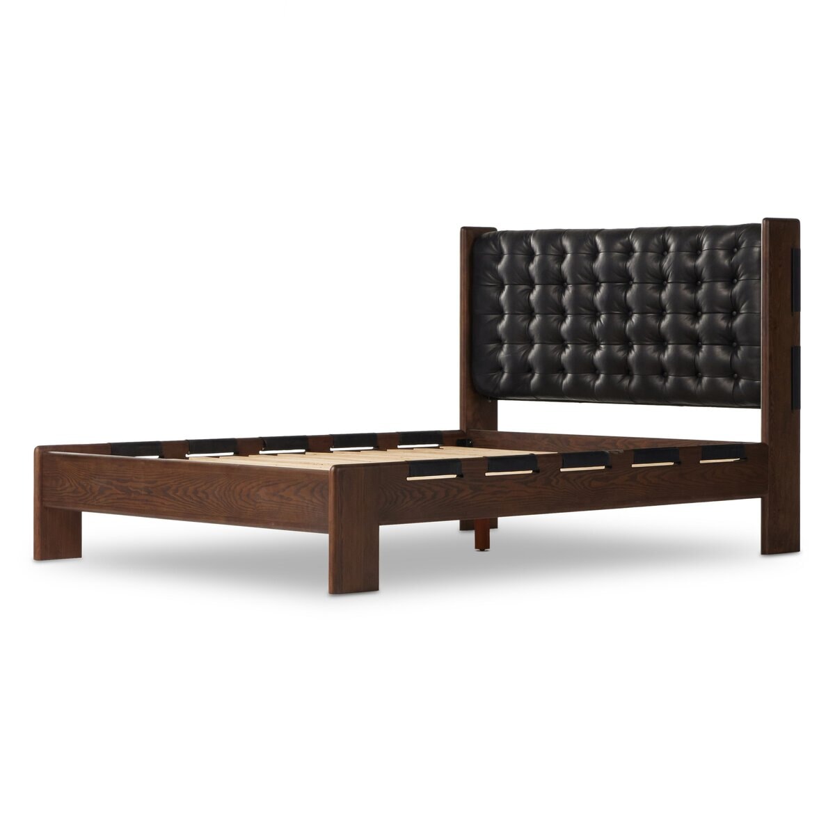 Halston Leather Bed - product view