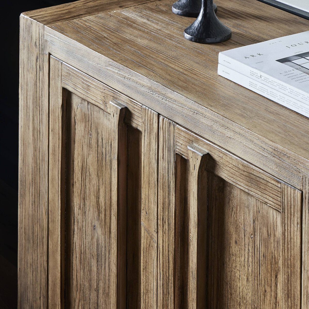 Briarbrook Sideboard - detail view of cabinet doors