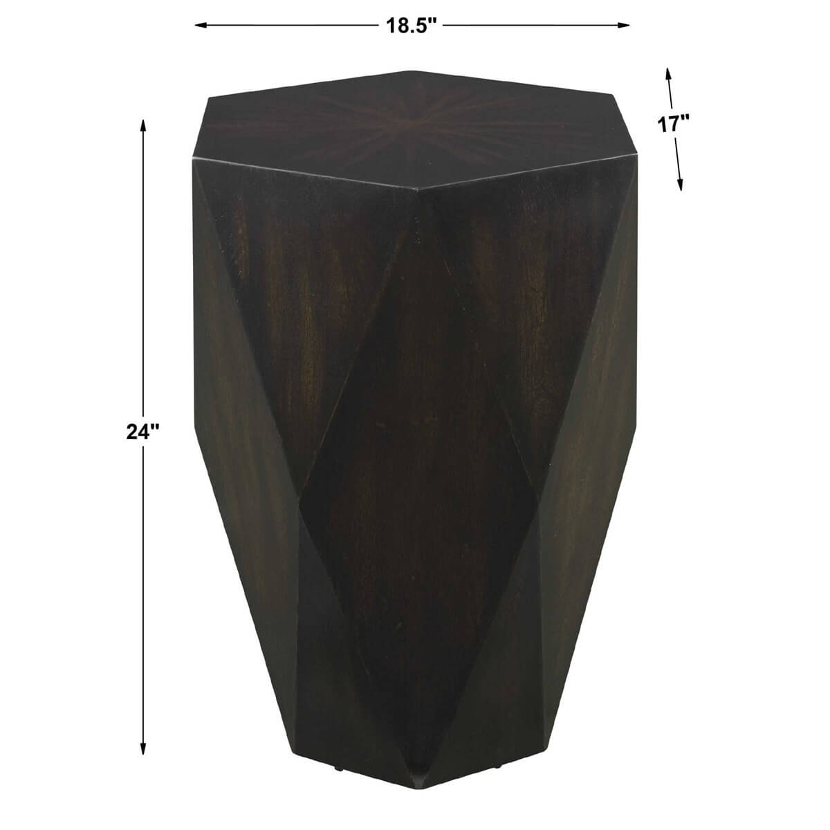 Volker Side Table - dimensions