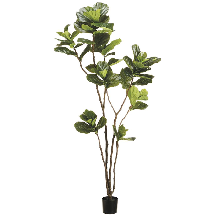 7' Faux Eva Fiddle Leaf Tree: Available at City Home PDX