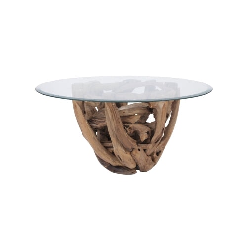 Jethro Reclaimed Teak Coffee Table - available at City Home