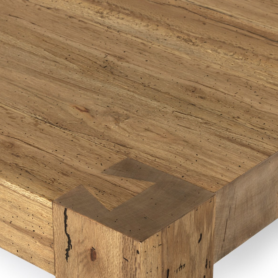 Abaso Coffee Table: Dovetail Joinery Detail