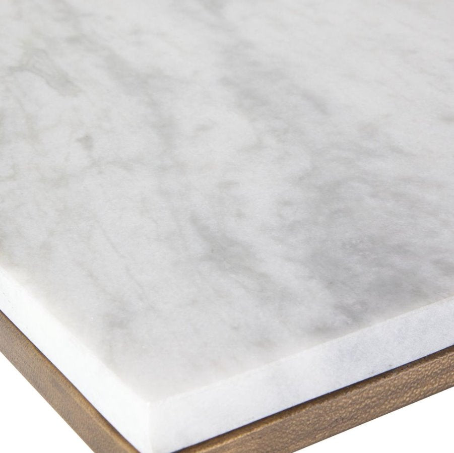 Accent Table: Marble Tabletop View