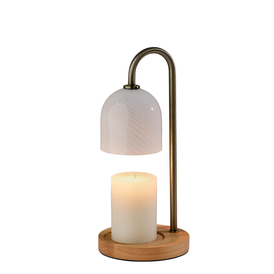 Alcott Candlewarmer Lamp: Light with Candle Product View