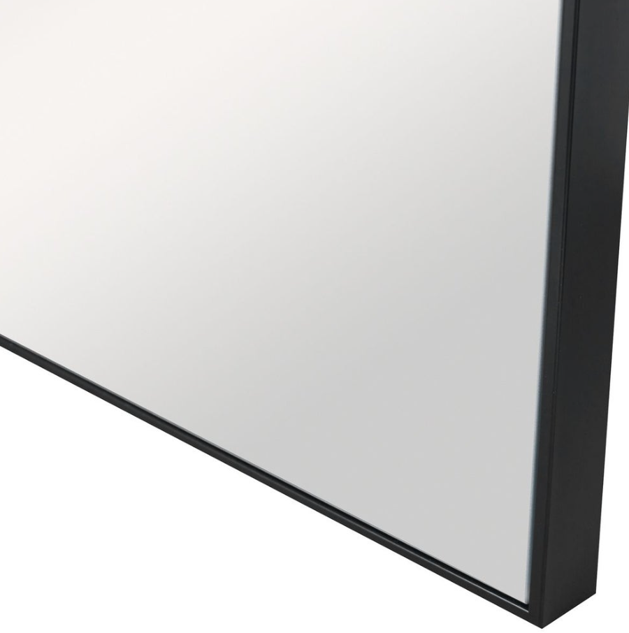 Alexo Square Mirror: Product Corner View