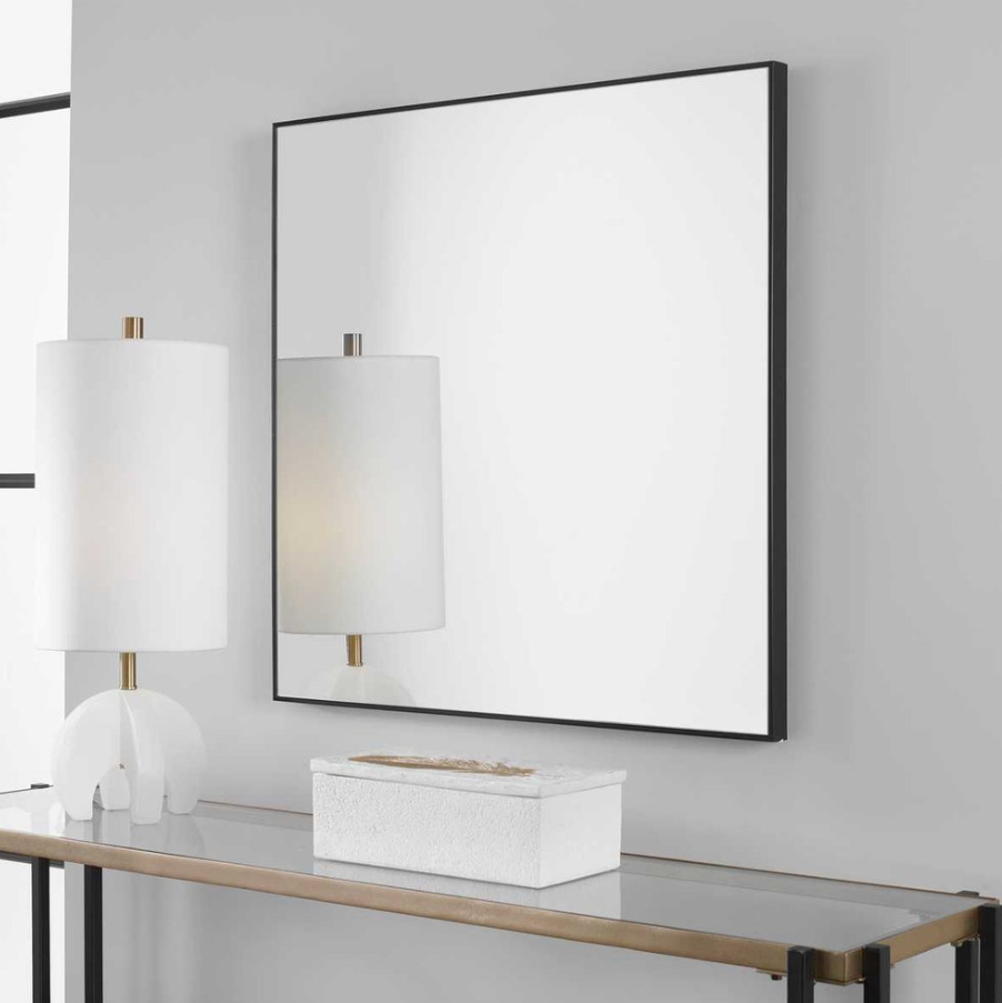 Alexo Square Mirror: Product Style View