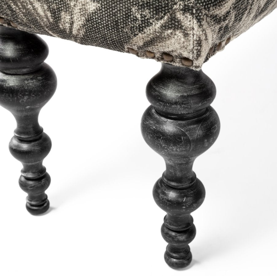 Alhambra Accent Bench: Product Legs View