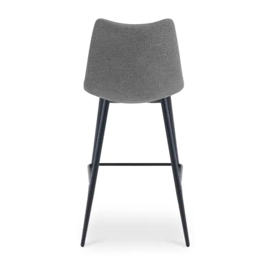 Alibi Bar Stool-Dark Grey: Product Back View