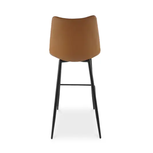 Alibi Bar Stool-Tan: Product Back View