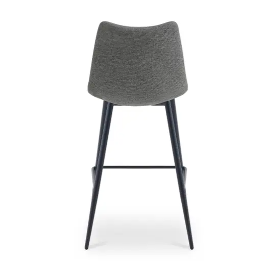 Alibi Counter Stool-Dark Grey: Product Back View
