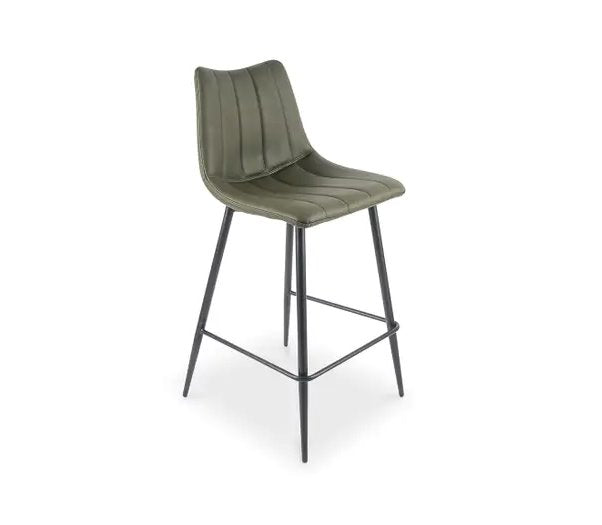 Alibi Counter Stool in Green: Product Quarter View