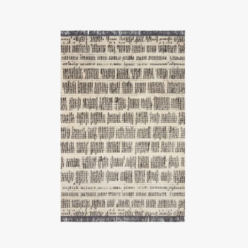 Chris Loves Julia X Loloi Alice Rug in Cream/Charcoal-Style Two: Available at City Home PDX