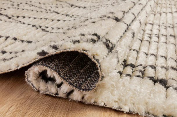 Chris Loves Julia Alice Rug in Cream/Charcoal