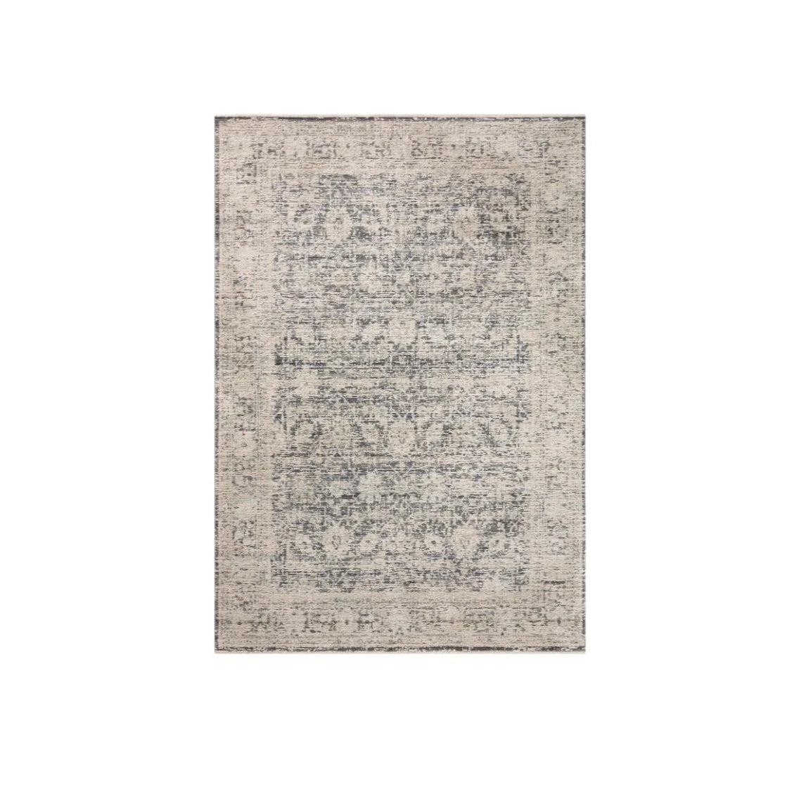 Amber Lewis Alie Rug in Charcoal/Beige: Available at City Home PDX