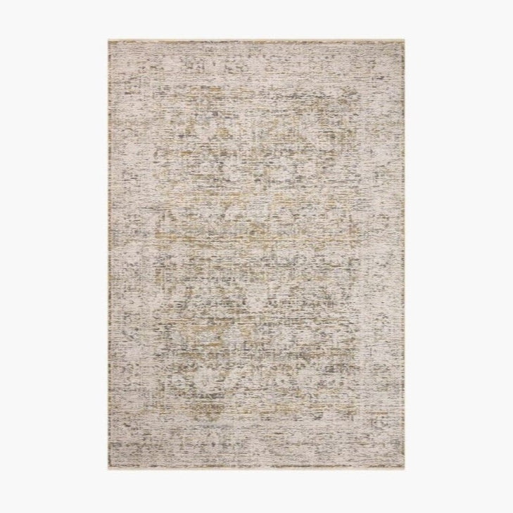 Alie Rug in Gold/Beige: Available at City Home PDX