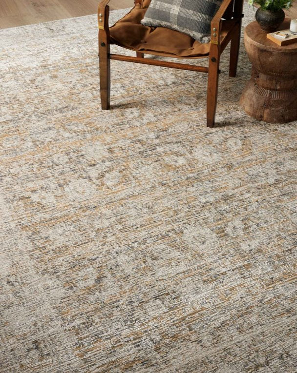 Alie Rug in Gold/Beige: Product Style View