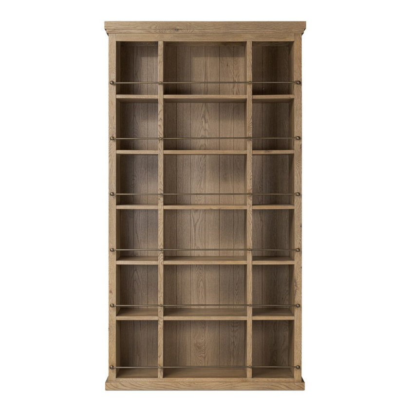 Amber Lewis X Four Hands Alistair Bookcase-WORN OAK THIN VENEER: Available at City Home PDX