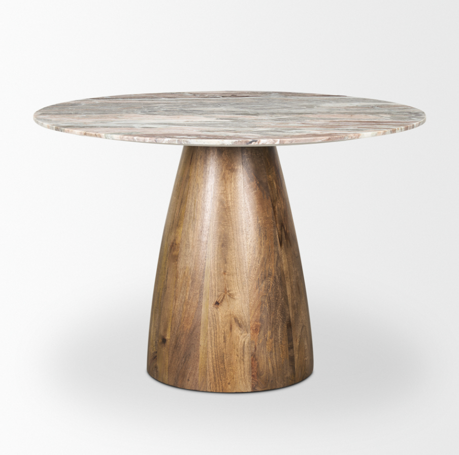 Allyson Round Dining Table: Available at City Home PDX