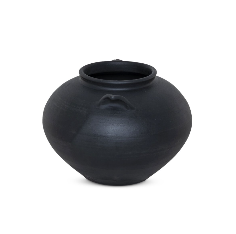 Amber Lewis x Four Hands Civita Vase: Product Side View