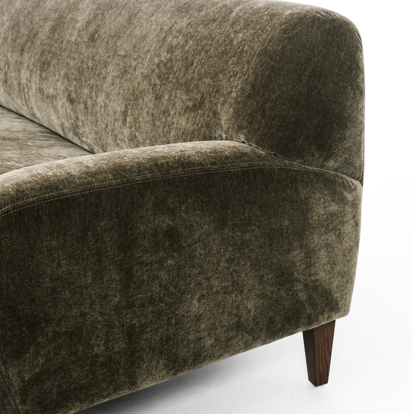 Amber Lewis x Four Hands Kent Sofa: Product Armrest View