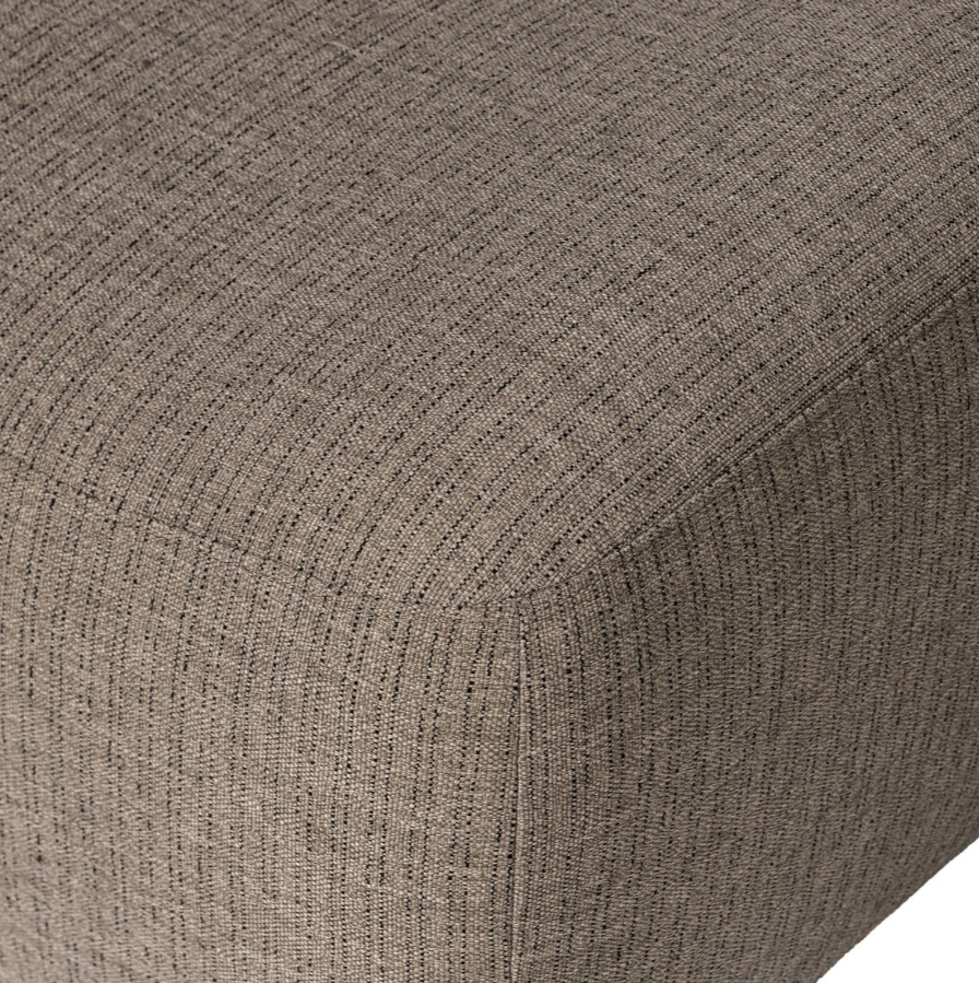 Amber Lewis x Four Hands Kylo Ottoman: 2nd Product Corner View