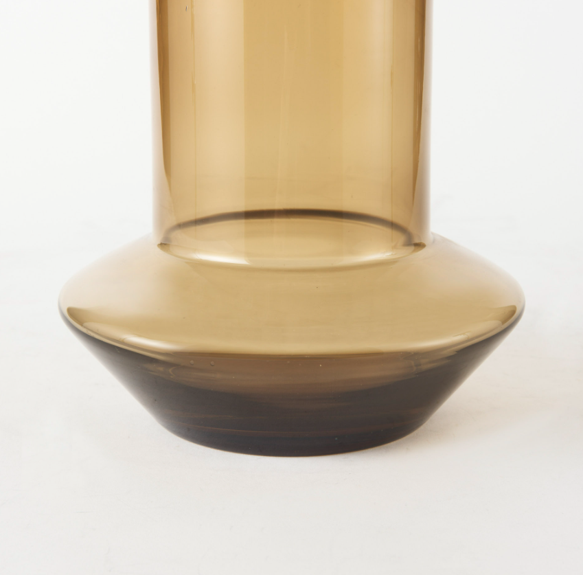 Amrita Glass Vase-10"H: Front Product View