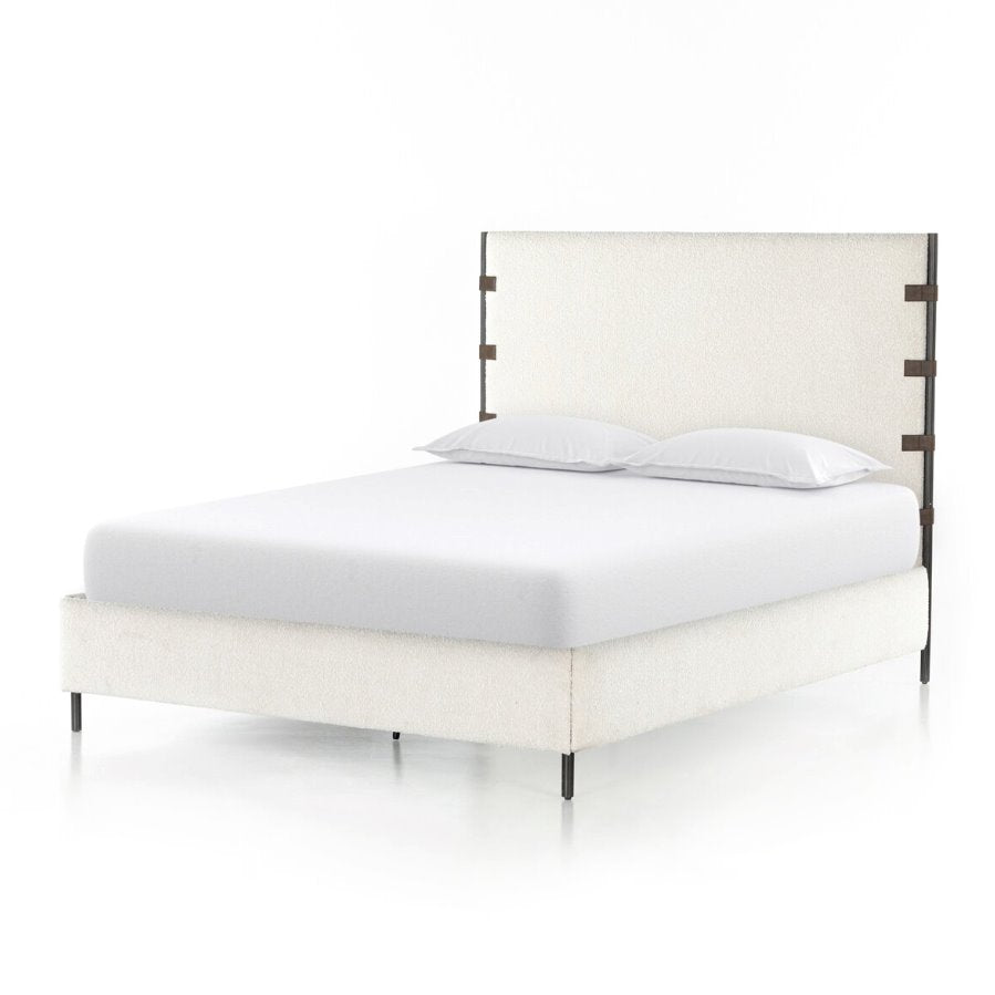 Anderson Bed in Knoll Natural-Queen Size: Product View