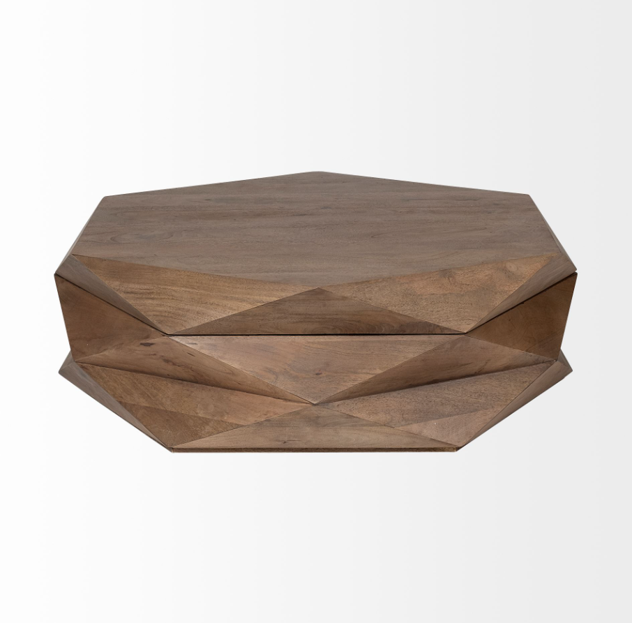 Arreto Hexagonal Coffee Table: Available at City Home PDX