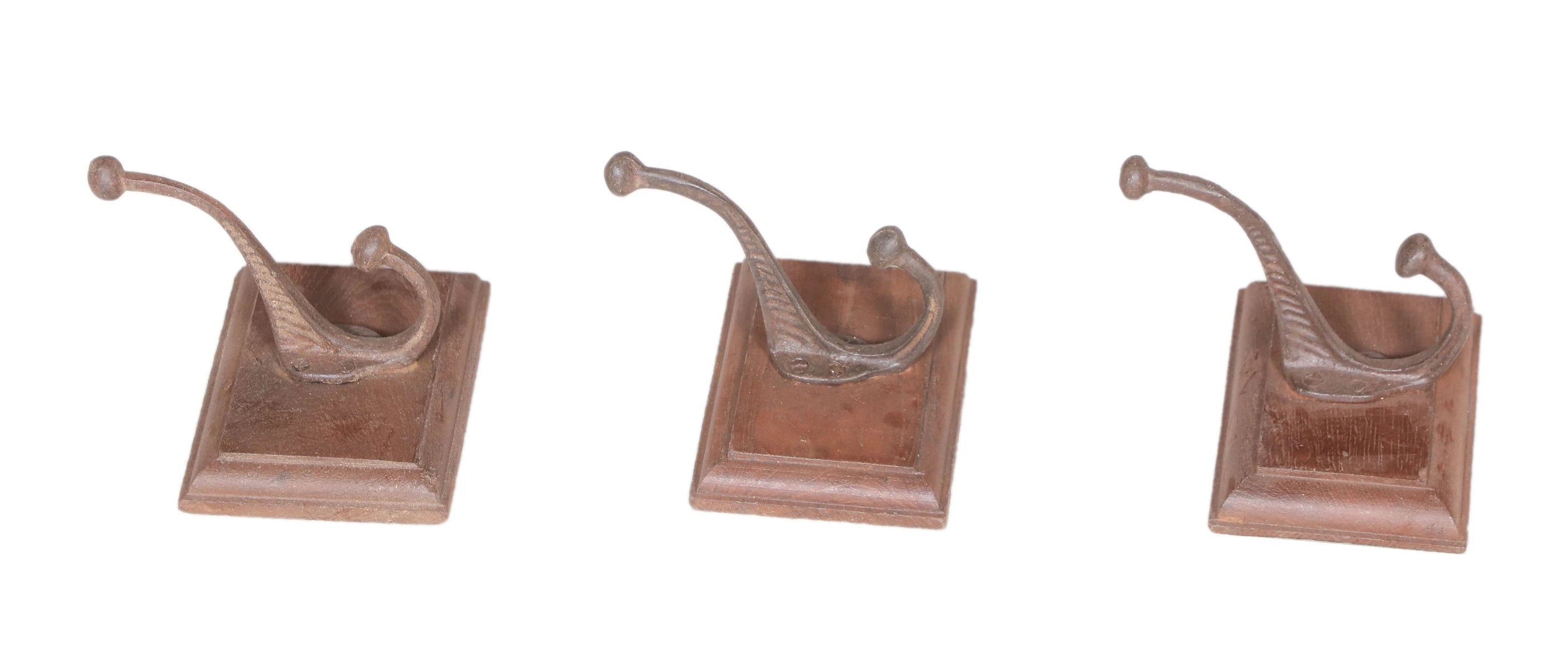 Wooden Wall Hanger with Hook: Product View