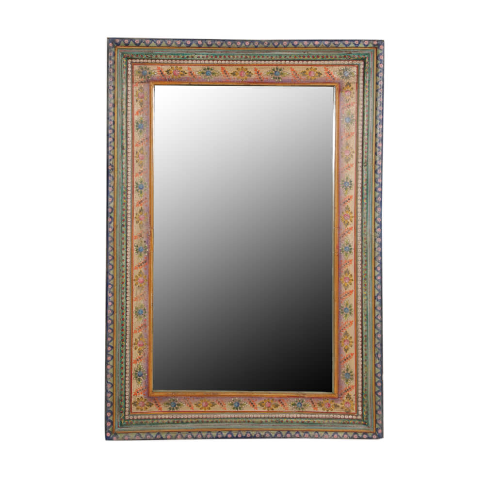 Artisan Wooden Framed Mirror-Style Two: Product View
