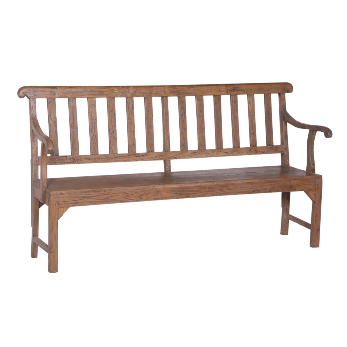 Teak Bench-Style D: Product View