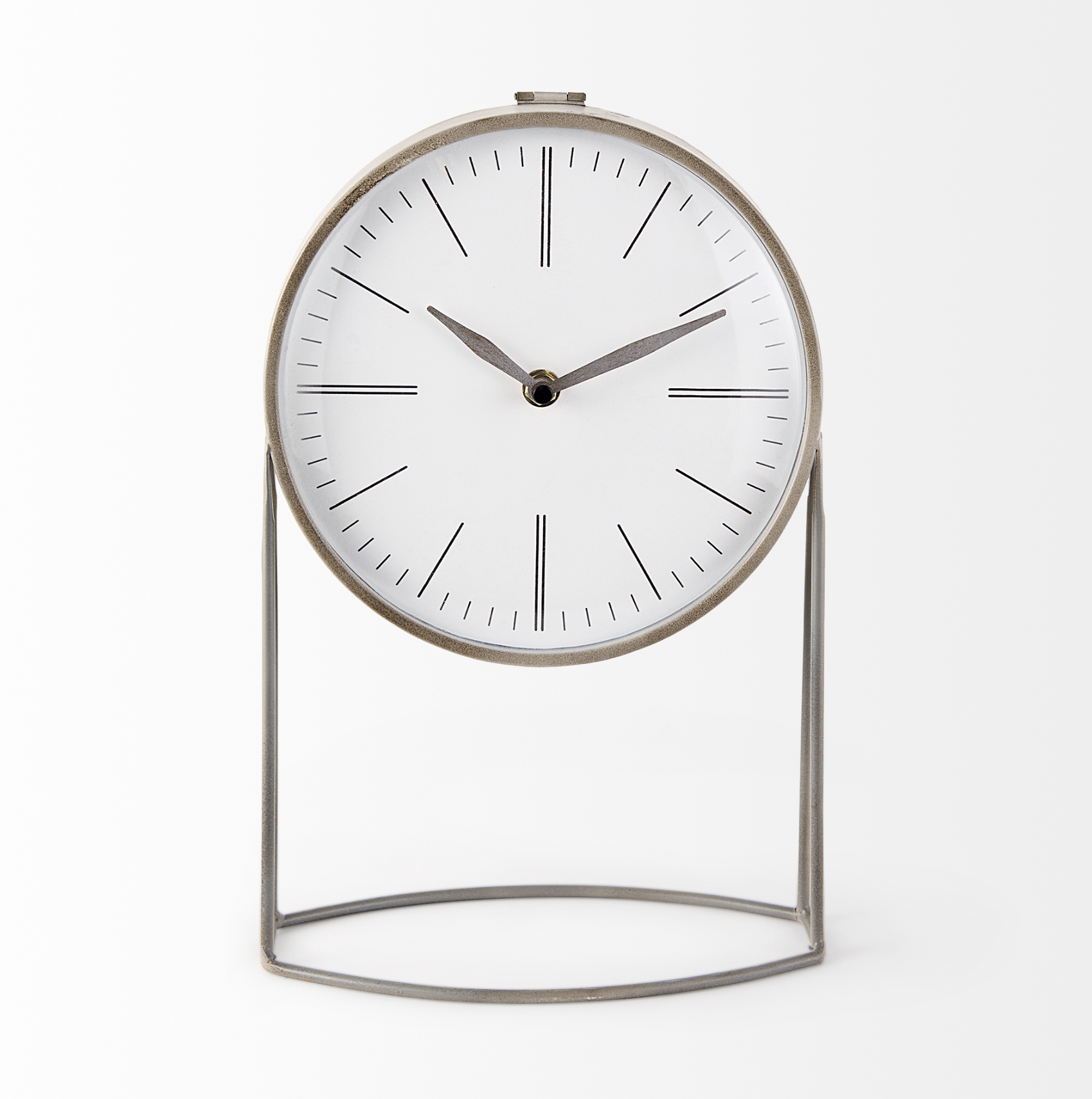 Aurus Metal Table Clock: Available at City Home PDX