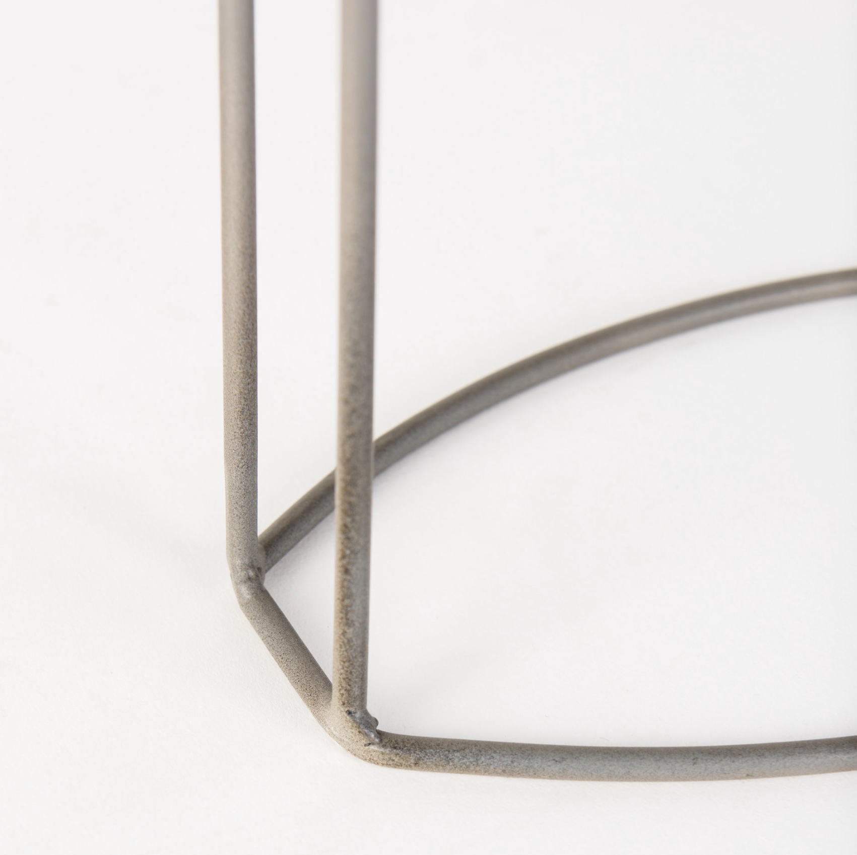 Aurus Metal Table Clock: Product Base