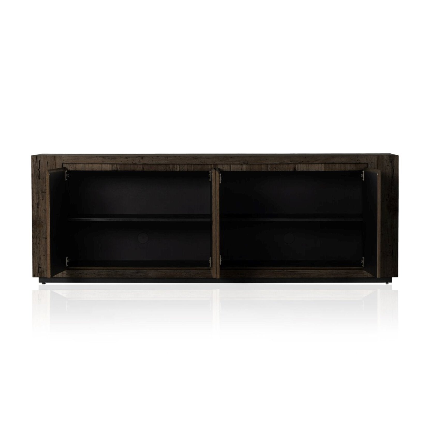 Abaso Sideboard: Open Cabinet View