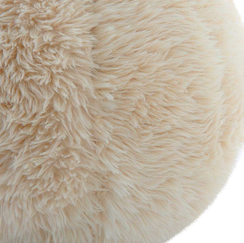 Abide Ball Pillows, Set of Two: Faux Sheepskin Texture View