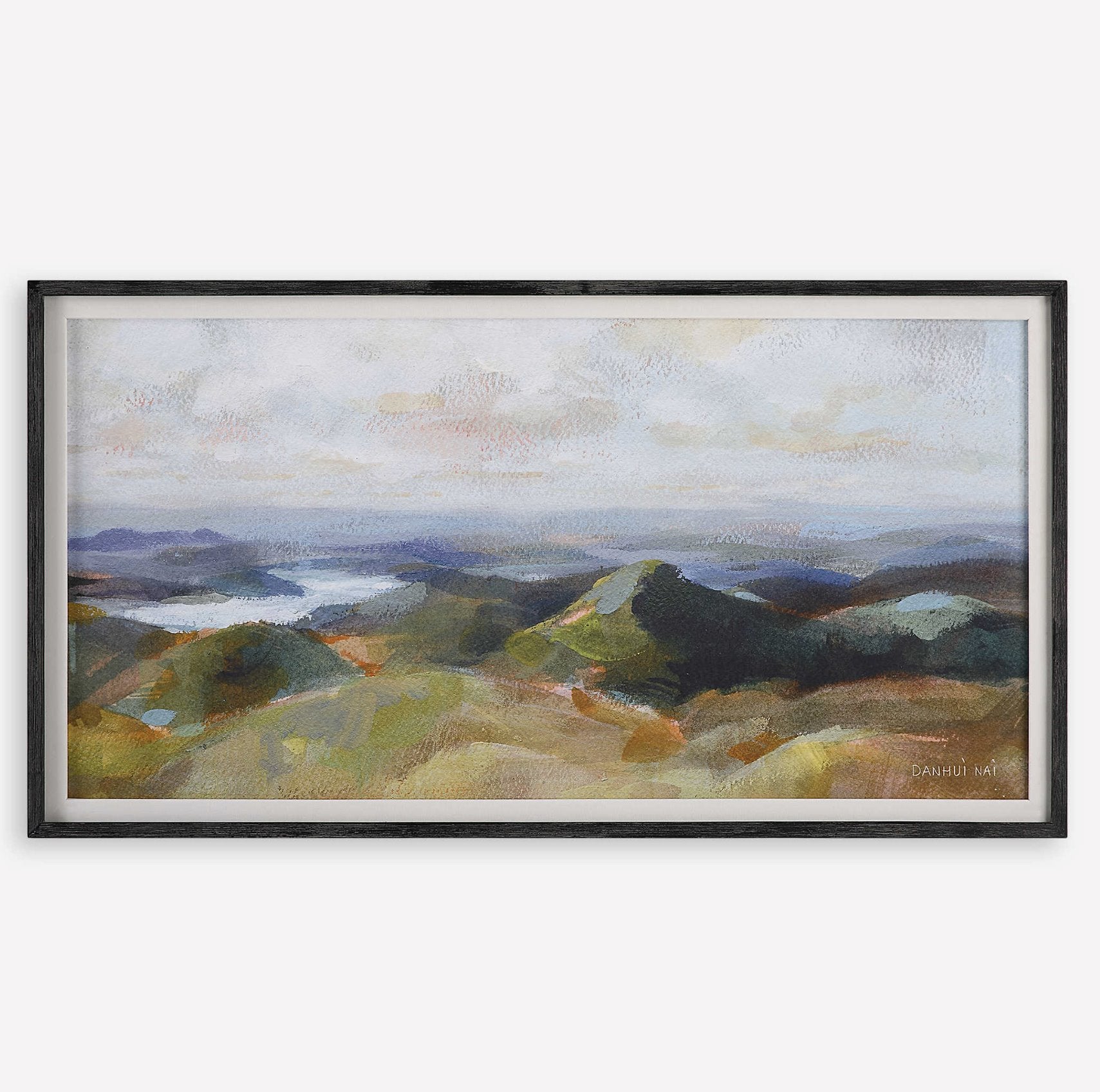 Above the Lakes Framed Print: Available at City Home PDX