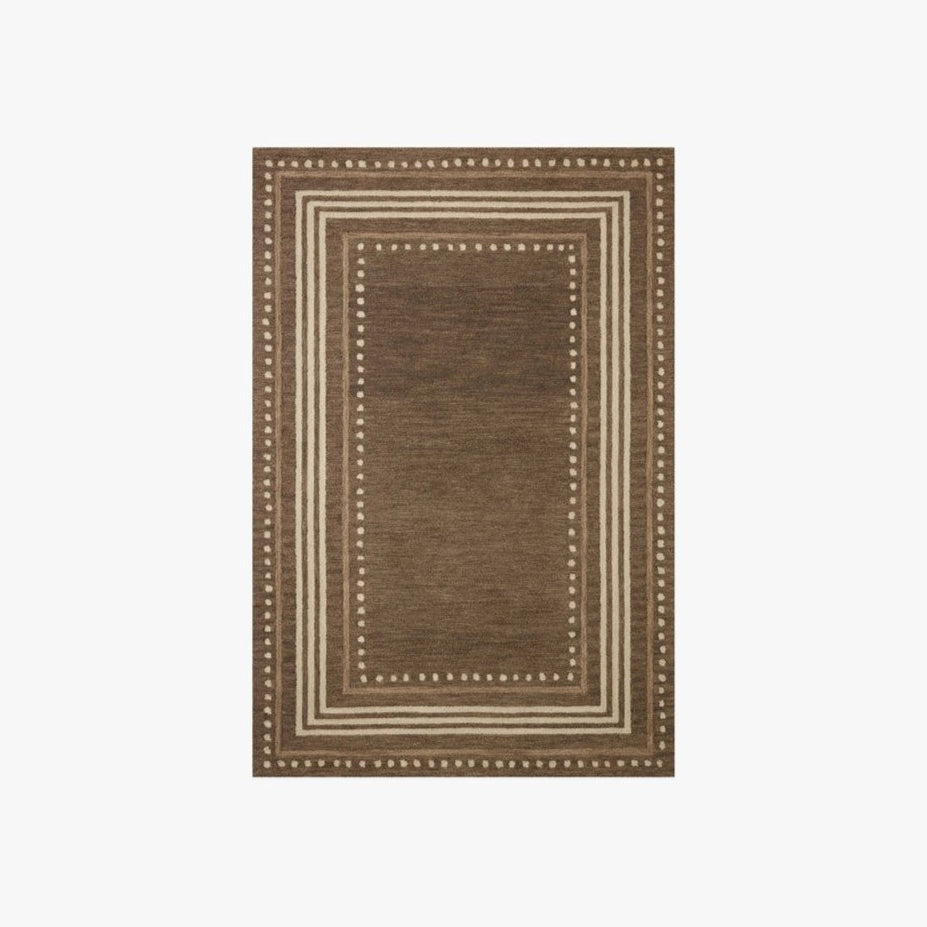 Chris Loves Julia X Loloi Alfie Rug in Bark/Natural: Available at City Home PDX