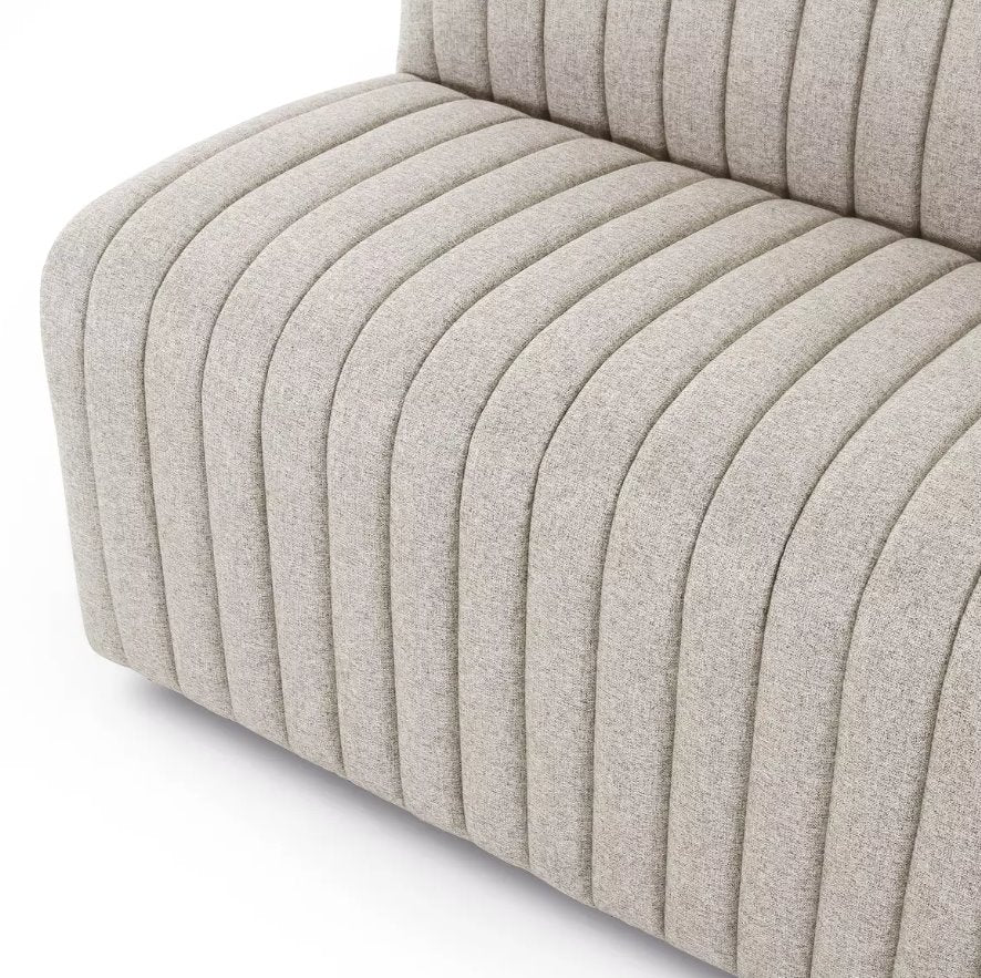 Augustine 49" Dining Bench in Orly Natural: Seat View